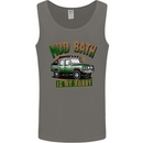 Mud Bath Is My Hobby 4X4 Off Roading Road Mens Vest Tank Top Charcoal
