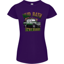Mud Bath Is My Hobby 4X4 Off Roading Road Womens Petite Cut T-Shirt Purple