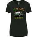 Mud Bath Is My Hobby 4X4 Off Roading Road Womens Wider Cut T-Shirt Black
