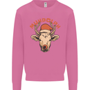 Muhdolf Funny Rudolf Christmas Cow Mens Sweatshirt Jumper Azalea