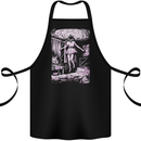 Multiverse 3rd Dimension SCI-FI Universe Cotton Apron 100% Organic Black
