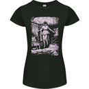 Multiverse 3rd Dimension SCI-FI Universe Womens Petite Cut T-Shirt Black