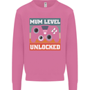 Mum Level Unlocked New Mommy Baby Born Mens Sweatshirt Jumper Azalea