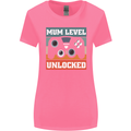 Mum Level Unlocked New Mommy Baby Born Womens Wider Cut T-Shirt Azalea