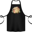 Mum and Daughter Shopping Cotton Apron 100% Organic Black