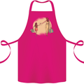 Mum and Daughter Shopping Cotton Apron 100% Organic Pink