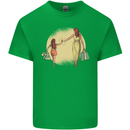 Mum and Daughter Shopping Kids T-Shirt Childrens Irish Green