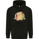 Mum and Daughter Shopping Mens 80% Cotton Hoodie Black