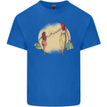 Mum and Daughter Shopping Mens Cotton T-Shirt Tee Top Royal Blue