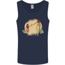 Mum and Daughter Shopping Mens Vest Tank Top Navy Blue