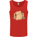 Mum and Daughter Shopping Mens Vest Tank Top Red