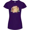 Mum and Daughter Shopping Womens Petite Cut T-Shirt Purple
