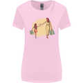 Mum and Daughter Shopping Womens Wider Cut T-Shirt Light Pink