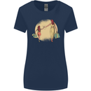 Mum and Daughter Shopping Womens Wider Cut T-Shirt Navy Blue