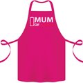 Mum of 3 Boys Funny Mother's Day Cotton Apron 100% Organic Pink