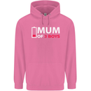 Mum of 3 Boys Funny Mother's Day Mens 80% Cotton Hoodie Azelea