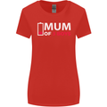 Mum of 3 Boys Funny Mother's Day Womens Wider Cut T-Shirt Red