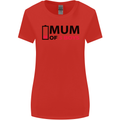 Mum of Three Boys Funny Mother's Day Womens Wider Cut T-Shirt Red