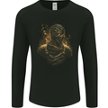 Mummy From Hell Demon Skull SCI-FI Mens Long Sleeve T-Shirt Black