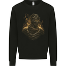 Mummy From Hell Demon Skull SCI-FI Mens Sweatshirt Jumper Black