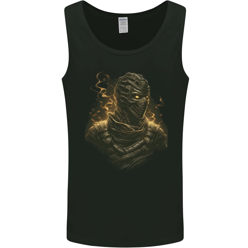 Mummy From Hell Demon Skull SCI-FI Mens Vest Tank Top Black