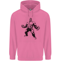 Muscle Man Gym Training Top Bodybuilding Childrens Kids Hoodie Azalea