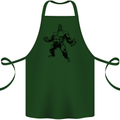 Muscle Man Gym Training Top Bodybuilding Cotton Apron 100% Organic Forest Green