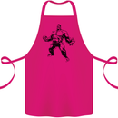 Muscle Man Gym Training Top Bodybuilding Cotton Apron 100% Organic Pink