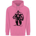 Muscle Man Gym Training Top Bodybuilding Mens 80% Cotton Hoodie Azelea