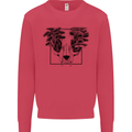 Mushroom Alien Skull Kids Sweatshirt Jumper Heliconia