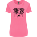 Mushroom Alien Skull Womens Wider Cut T-Shirt Azalea