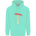 Mushroom Anatomy Magic LSD Childrens Kids Hoodie Peppermint