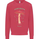 Mushroom Anatomy Magic LSD Kids Sweatshirt Jumper Heliconia