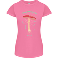 Mushroom Anatomy Magic LSD Womens Petite Cut T-Shirt Azalea