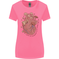 Mushroom Heart Foraging Mycology Womens Wider Cut T-Shirt Azalea