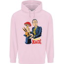 Mushroom Magic LSD Drug Culture Festival Childrens Kids Hoodie Light Pink