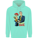 Mushroom Magic LSD Drug Culture Festival Childrens Kids Hoodie Peppermint