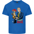 Mushroom Magic LSD Drug Culture Festival Kids T-Shirt Childrens Royal Blue