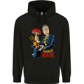Mushroom Magic LSD Drug Culture Festival Mens 80% Cotton Hoodie Black