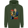 Mushroom Magic LSD Drug Culture Festival Mens 80% Cotton Hoodie Forest Green