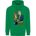 Mushroom Magic LSD Drug Culture Festival Mens 80% Cotton Hoodie Irish Green