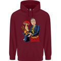 Mushroom Magic LSD Drug Culture Festival Mens 80% Cotton Hoodie Maroon