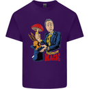 Mushroom Magic LSD Drug Culture Festival Mens Cotton T-Shirt Tee Top Purple