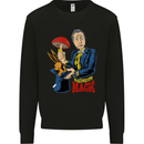 Mushroom Magic LSD Drug Culture Festival Mens Sweatshirt Jumper Black