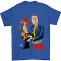 Mushroom Magic LSD Drug Culture Festival Mens T-Shirt Cotton Gildan Royal Blue