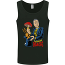 Mushroom Magic LSD Drug Culture Festival Mens Vest Tank Top Black