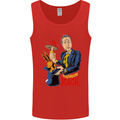 Mushroom Magic LSD Drug Culture Festival Mens Vest Tank Top Red