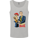 Mushroom Magic LSD Drug Culture Festival Mens Vest Tank Top Sports Grey