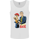 Mushroom Magic LSD Drug Culture Festival Mens Vest Tank Top White
