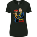 Mushroom Magic LSD Drug Culture Festival Womens Wider Cut T-Shirt Black